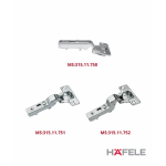 Bản Lề Hafele Metalla SM 110° Giảm Chấn Chính Hãng – 3 Loại A - 315.11.750, B - 315.11.751, C - 315.11.752