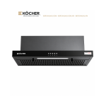 Máy Hút Mùi Âm Tủ Kocher K6170 70cm – Công Suất Hút 900m³/h, 3 Tốc Độ, Than Hoạt Tính