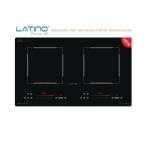 Bếp Từ Đôi Latino LT-I2D8068L Thái Lan – Kính Nano, Inverter, Booster, 2 Vùng Nấu 2400W