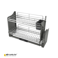 KỆ BÁT ĐĨA NÂNG HẠ THÔNG MINH - NAN DẸT INOX 304 BGKC01