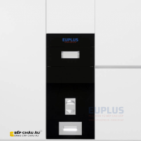 THÙNG GẠO EUPLUS B30 MẶT GƯƠNG TRẮNG - ĐEN