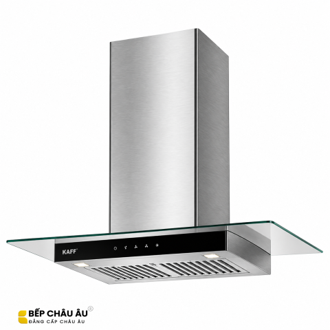 Máy Hút Mùi KAFF KF-70RH / KF-90RH Kính Toa Cảm Ứng Khói Nhiệt 1200m³/h