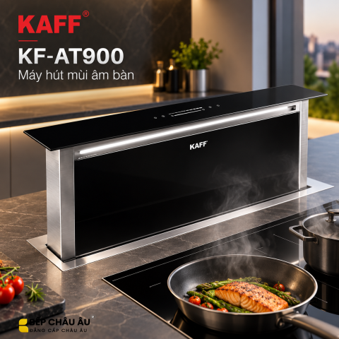 Máy hút mùi âm đá KAFF KF-AT900 tự động nâng hạ