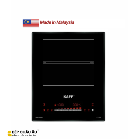 Bếp Từ Đơn Kaff KF-H33IS Domino Inverter Malaysia – Booster 3200W, Mặt Kính Crystal