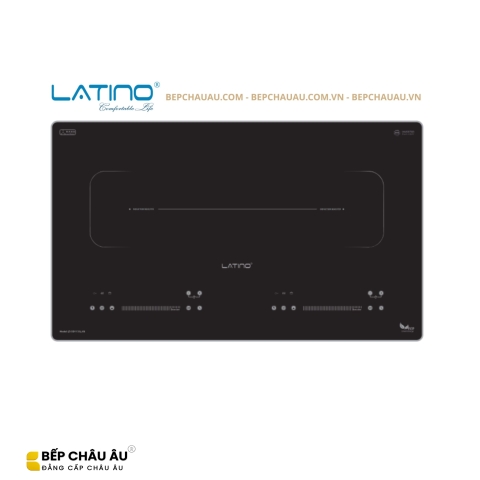 Bếp Từ Đôi Latino LT-I2D1133L.V8 – Inverter, Kính Nano, Booster, 9 Mức Công Suất