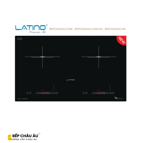 Bếp Từ Đôi Latino LT-I2D9068L Inverter – Mặt Kính Nano Chống Xước, 2 Vùng Nấu 2500W, Nhập Khẩu Malaysia