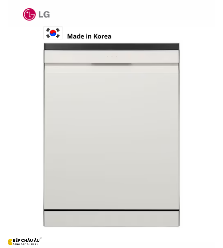 Máy Rửa Bát LG LDT14BGA3 14 Bộ – QuadWash TrueSteam, Sấy Hé Cửa, Inverter, Wi-Fi ThinQ