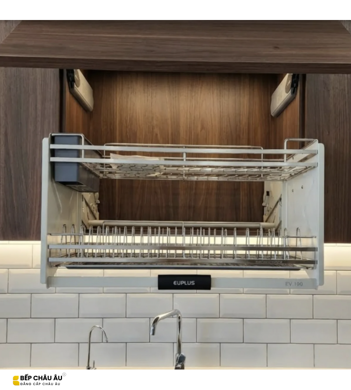 GIÁ BÁT ĐĨA NÂNG HẠ EUPLUS INOX 304