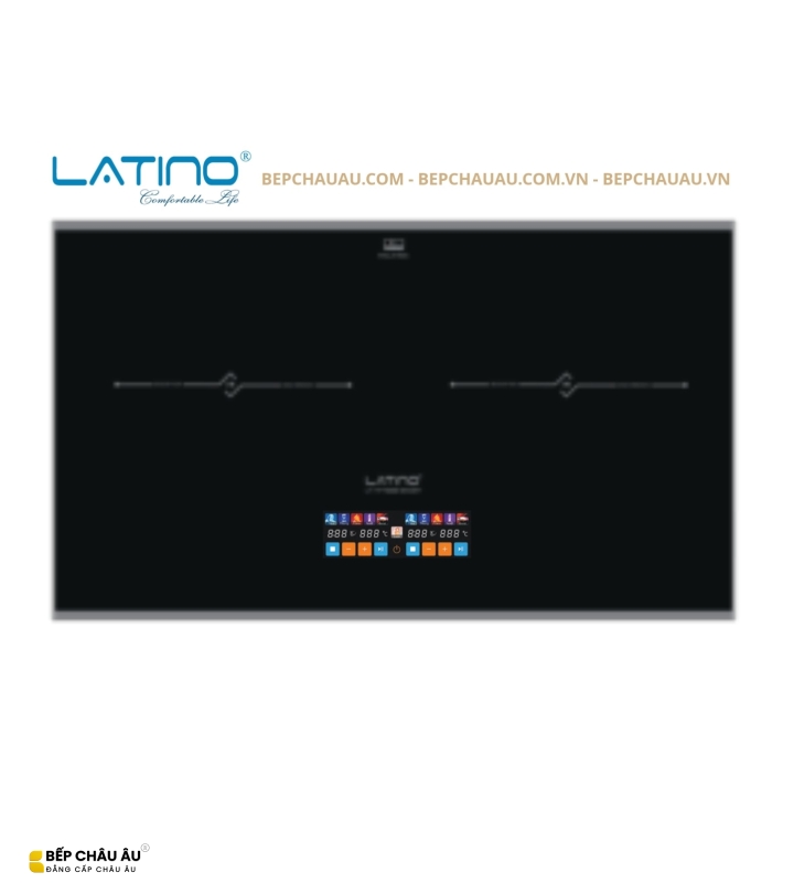 Bếp Từ Đôi Latino LT-TFT88S Smart Malaysia – Màn Hình TFT, Inverter, Kính ELCD Platinum Ceramic