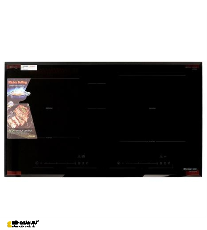 Bếp từ đôi âm Kocher DI-333 Pro 5000W