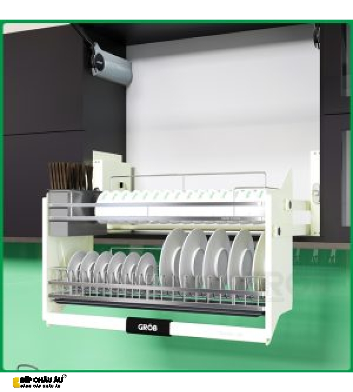 GIÁ BÁT NÂNG HẠ NAN DẸT INOX 304 GV304 ( C1.12 )