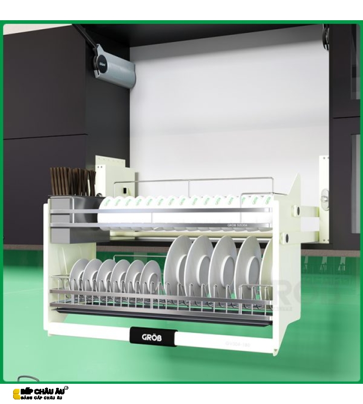 GIÁ BÁT NÂNG HẠ NAN DẸT INOX 304 GV304 ( C1.12 )