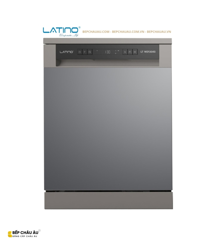 Máy Rửa Bát Latino LT-WD1304G 13 Bộ – Sấy Fresh Air, 8 Chế Độ Rửa, Half-load