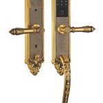 KHÓA VÂN TAY TÂN CỔ KASSLER KL-969C ( VÀNG ĐỒNG) – CHỐNG MƯA