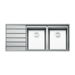Chậu rửa bát Konox European sink Premium KS11650 2B – Bàn trái