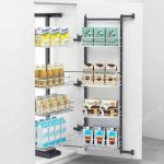 Tủ đồ khô 4 tầng inox 304 nan tròn EP80445 (EKT11445) – Eurogold